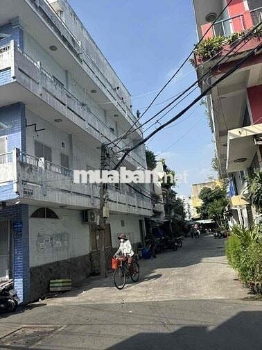 Cho thuê nhà hẻm xe tải sát bên chợ Hồ Trọng Quý Q6