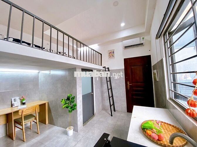 CĂN HỘ GÁC CỬA SỔ FULL NỘI THẤT NGAY LÊ ĐỨC THỌ ĐẦY ĐỦ TIỆN ÍCH