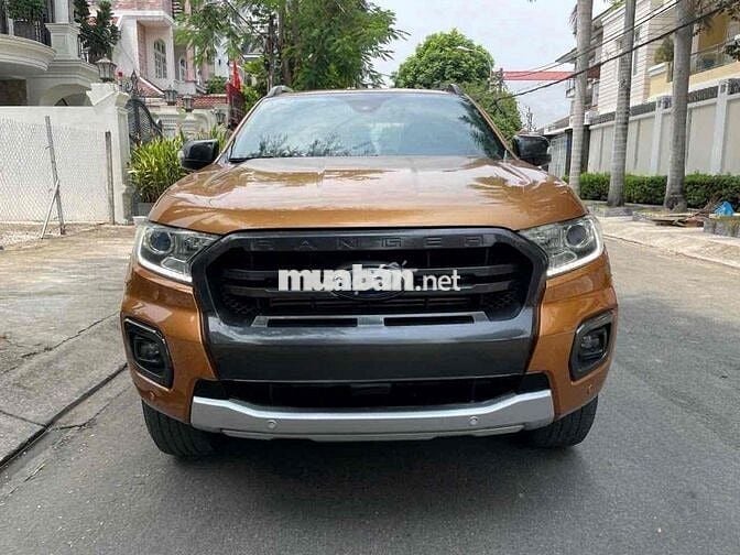 Bán RANGER Wiltrack 2.0 bi (4x4) sx 2018, màu cam