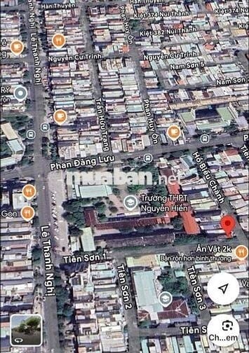 Bán lô góc 2 MT Hồ Biểu Chánh vs Tiên Sơn 1