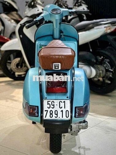 vespa px125 -2022- màu xanh nhám