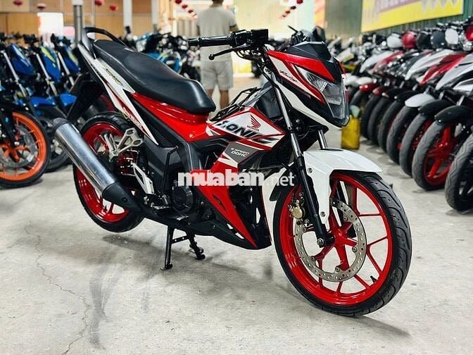 XE MÁYTHANH TÙNG_SONIC 150 ĐỎ TRẮNG NGUYÊN BẢN