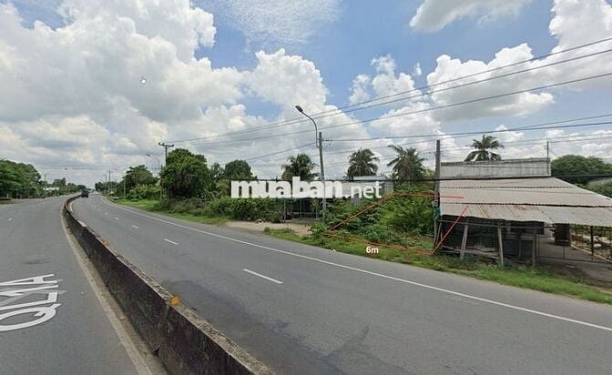 Bán 200m2 đất mặt tiền quốc lộ 1A, gần chợ, gần khu công nghiệp