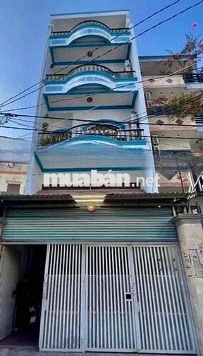 Bán nhà cho thuê 5P HXH Nguyễn Văn Lạc, Bình Thạnh. Giá 4tỷ880/5x15,3m