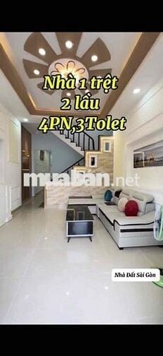 Bán nhà An Phú Tây, Bình Chánh – 4x21m, sổ hồng riêng, giá chỉ 1 tỷ 96