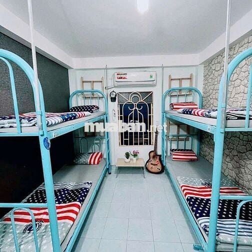 Cho thuê giường tầng ký túc xá trung tâm Q5. Giá rẻ. Đầy đủ tiện ích