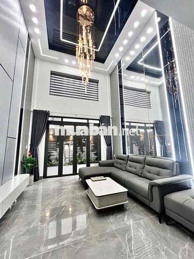 NHÀ ĐẸP LÊ VĂN QUỚI 4 TẦNG ĐÚC 60M2-HXH SÁT MẶT TIỀN -  FULL NỘI THẤT