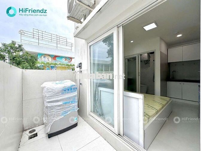 Studio BAN CÔNG / Giếng Trời - Toà Thang Máy | Ngay cầu Chà Và Q8 Q5