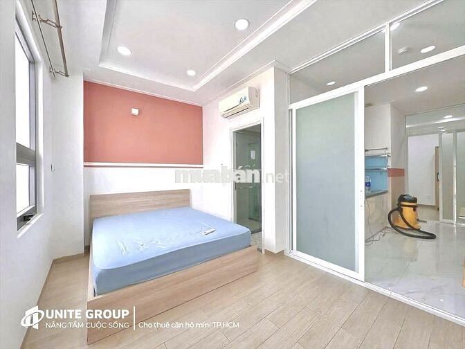 Cho thuê căn hộ 2PN full nội thất, thang máy, hầm xe rộng rãi. Cmt8