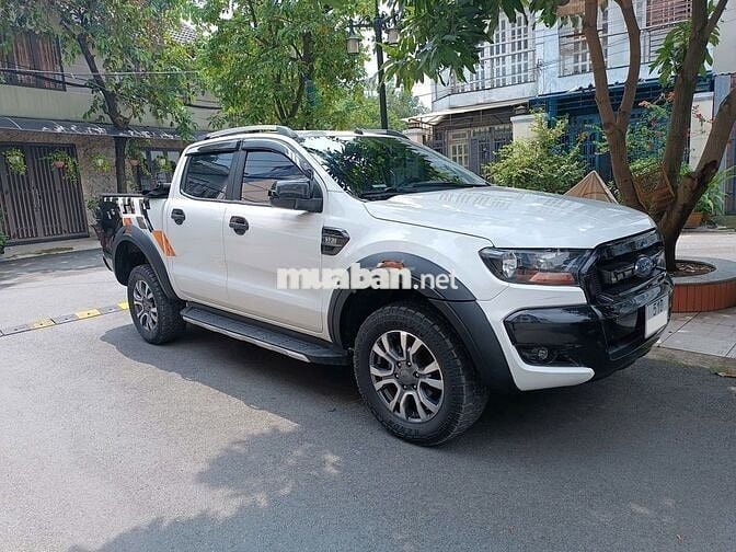 Ford Ranger wildtrak 3.2at 2016 màu trắng 2 cầu