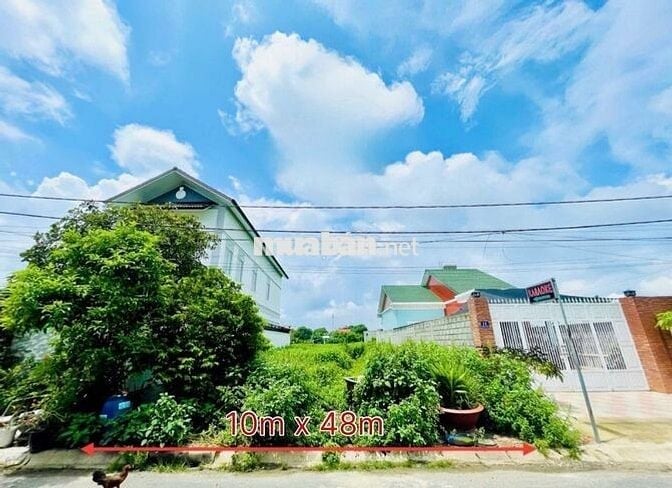 ĐẤT XÂY TRỌ 10M X48M NGAY KCN TÂY BẮC, CỦ CHI GIÁ 720 TRIỆU, BỚT LỘC