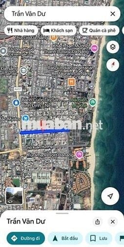 Chính chủ bán đất 2 mặt tiền Trần Văn Dư