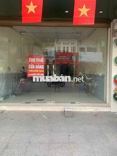 Chính chủ cho thuê cửa hàng mặt phố 109b Khâm Thiên