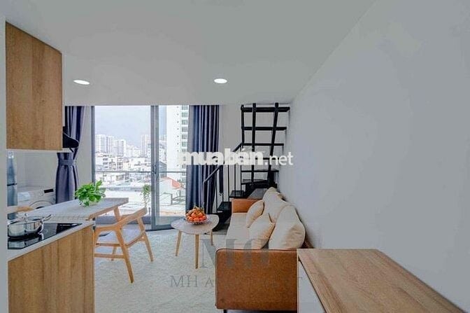 Căn hộ duplex ban công 40m2 chỉ 8tr8 gần LOTTE MART, CẦU KÊNH TẺ, RMIT