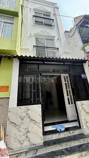 BÁN NHÀ HẺM HƯNG PHÚ P9Q8. Ngay Trường Học Lê Thánh Tông.Nhà Mới. 