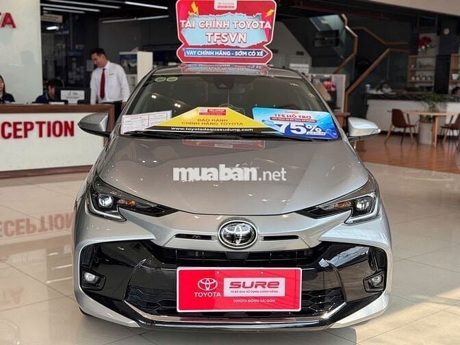Vios 2024 1.5G AT Màu Bạc, Xe Công ty Còn rất Mới