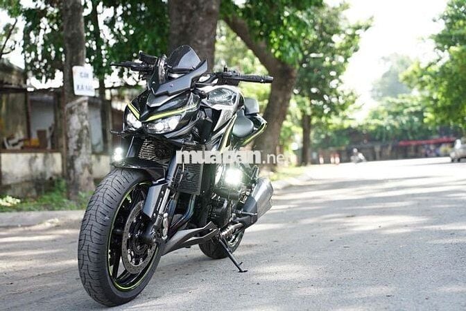 ☣️🆔 KAWASAKI Z1000R 2017 ,CỔ TITAN VÀ ĐÈN TRỢ SANG