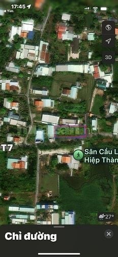 Bán 850m2 đầt tiện xây biệt thự sân vườn, nhà xưởng mặt tiền đường T7