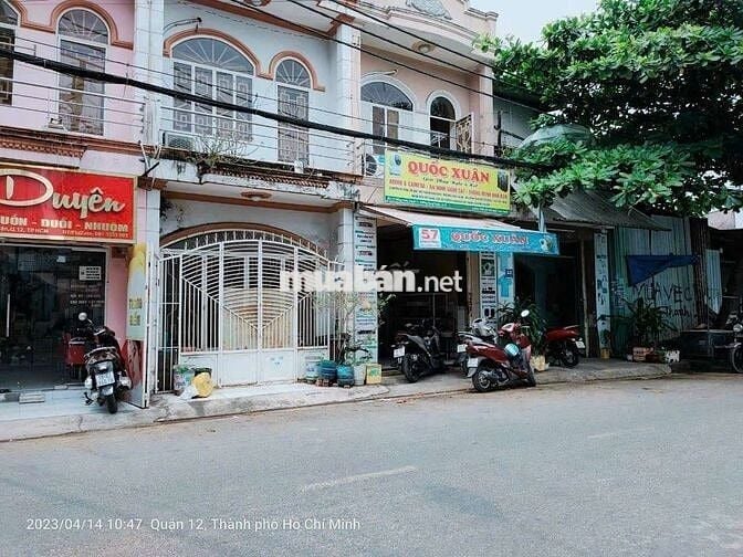 NHÀ MẶT TIỀN ĐƯỜNG 1 LẦU PHƯỜNG ĐÔNG HƯNG THUẬN,Q12
