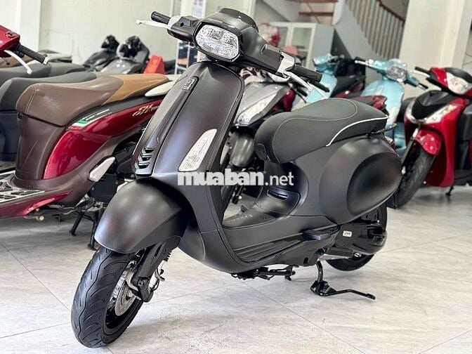 Vespa S Carbon 2019 Đen nhám keng