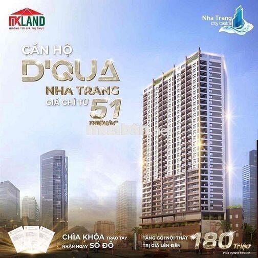 BÁN CĂN HỘ D’QUA NHA TRANG GIÁ TRỰC TIẾP TỪ CĐT CHỈ TỪ 3.5 TỶ/CĂN