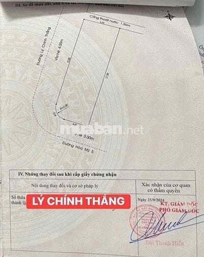 Bán 2 Lô Đôi MT Lý Chính Thắng Hoà Minh Liên Chiểu