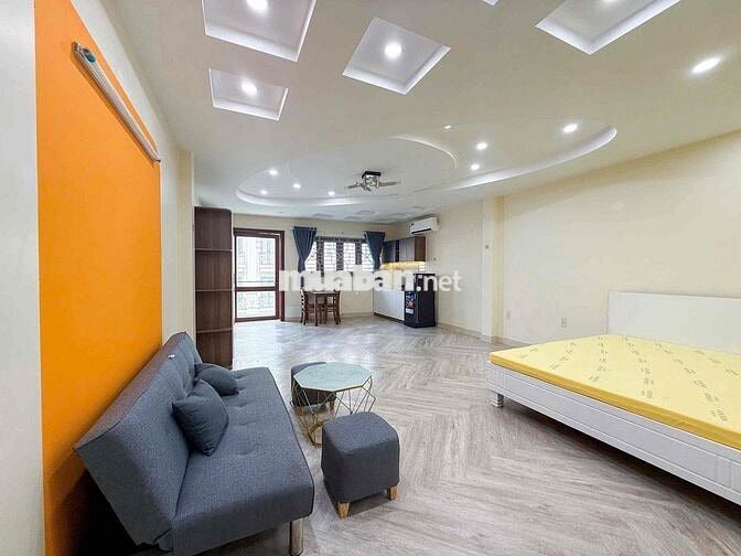 Căn hộ STUDIO BAN CÔNG 55m2 chỉ 8tr2 gần LOTTE MART, RMIT, KÊNH XÁNG