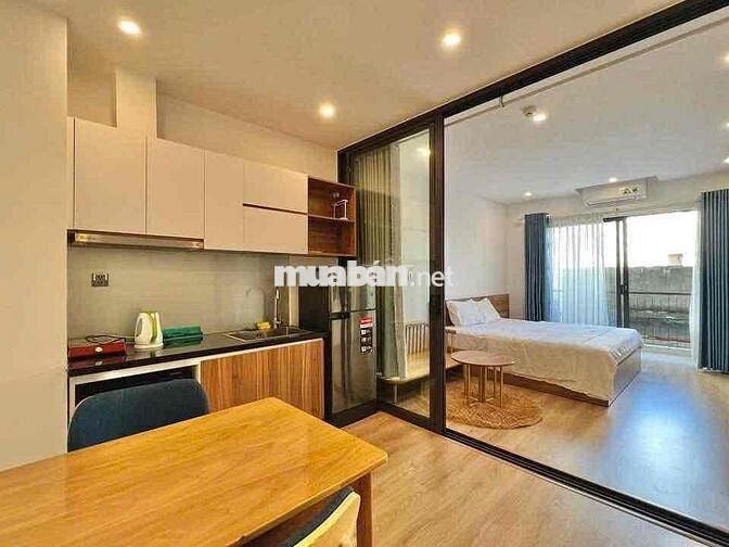 Căn Hộ 1PN Ban Công 30m2 - Máy Giặt Riêng - Khu Ẩm Thực Phan Xích Long