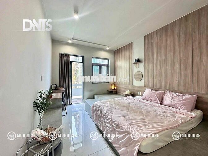 Cho Thuê Căn Hộ Homestay 35m2 Balcony_Máy Giặt Riêng_Vòng Xoay Dân Chủ