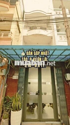 🏠 BÁN GẤP NHẬT TẢO, P.4, Q.10 - NGỘP BANK 2 TỶ - 8.X TỶ.
