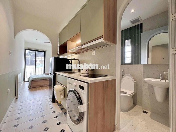 Căn hộ 1PN mới 40m2 bancol thoáng ở Trần Bình Trọng quận Bình Thạnh
