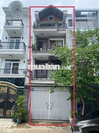 🧣Cho thuê nhà 1trệt 3lầu 4pn 5wc 1bếp DT 4,5x20 nhà đẹp