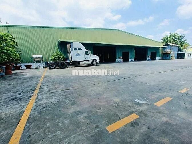 Cho thuê xưởng 6.000m² gần ngã 3 Mỹ Xuân đường container.