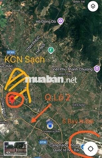 Đất F0 Ngay Cổng KCN Sạch Sóc Sơn, full thổ cư gần giao Vành Đai 4