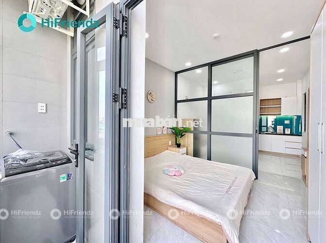 1pn Tách bếp Máy giặt riêng - Ban công Gần Mũi tàu Cộng Hòa. Trống sẵn