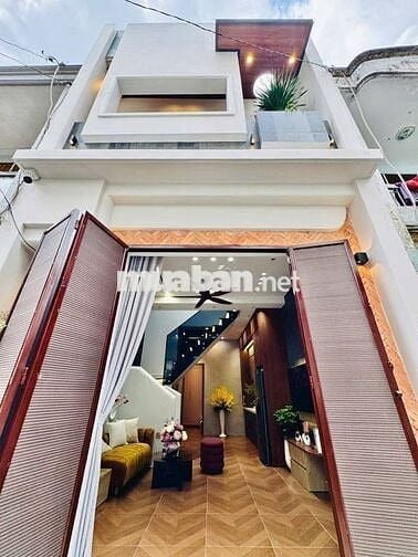 4.5 TỶ - NHÀ 36M² (4x9) HUỲNH VĂN BÁNH, PHÚ NHUẬN - 1 TRỆT 1 LẦU, 3 PN