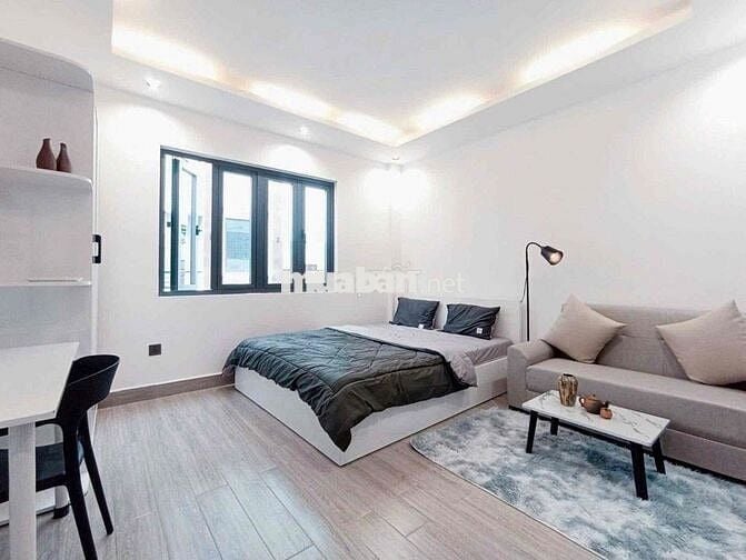CHO THUÊ CĂN HỘ MINI TẠI PHẠM NGŨ LÃO FULL NỘI THẤT + CỬA SỔ TO GIÁ RẺ