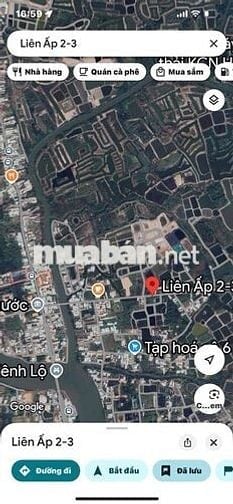 mặt tiền liên ấp giá 3 triệu/m2