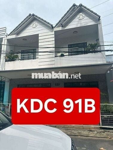 BÁN CẶP NHÀ - ĐƯỜNG B21, KDC 91B