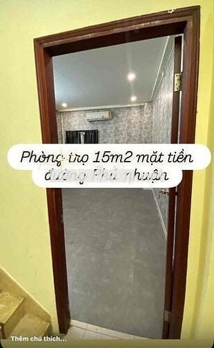 Cho thuê phòng trọ 15m² có máy lạnh, dán tường đẹp – Nguyễn Trọng Tuyể