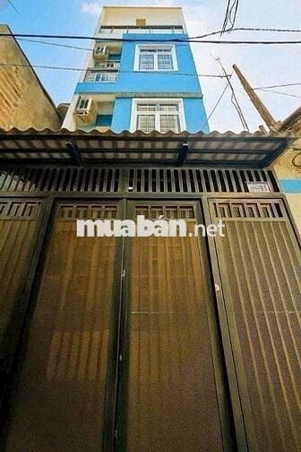 BÁN NHÀ 4 TẦNG, HẺM THÔNG, SÁT MẶT TIỀN, DT 36M2, 4.87 TỶ CÒN TL