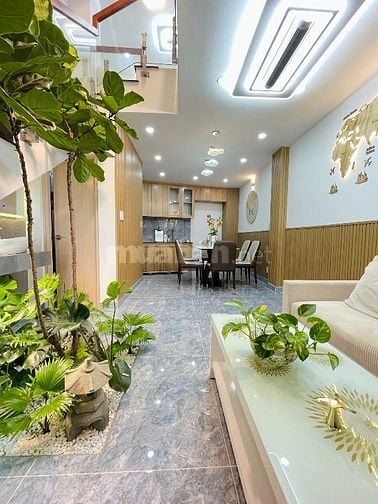 Khu Tên Lửa HẺM XE TẢI 5Tầng Đẹp Gara, Full Nội Thất Cao Cấp Nhỉn 7 Tỷ