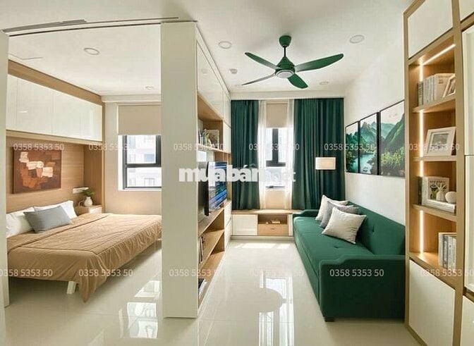 SaiGon Intela - Nhà ở vĩnh viễn - 2PN 2WC (55m2) - 1Tỷ950 bao thuế phí