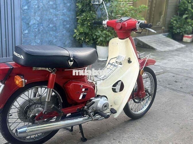 Honda D70 1993 đỏ đồ zin 95% Bs.Tp cực hiếm đẹp