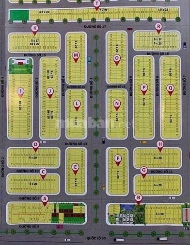 CHÍNH CHỦ BÁN GẤP NỀN KDC PHƯỚC ĐÔNG 100M2