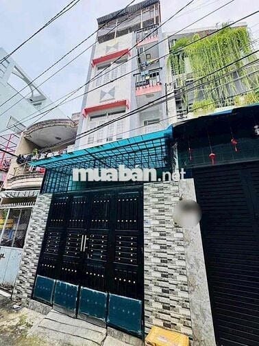 NHÀ HẺM XE HƠI PHƯỜNG TÂN SƠN NHÌ ,TÂN PHÚ 4x14,5 ,4 tầng, 6 tỉ 590