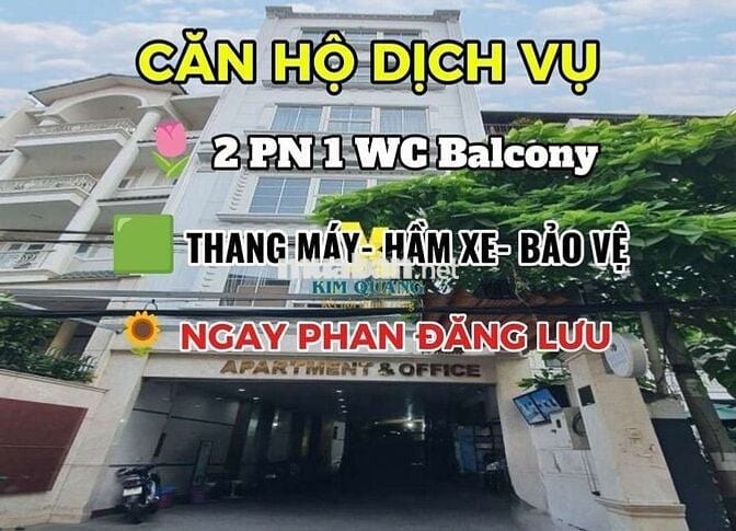 🟩Căn Hộ 2 PN Full Nội Thất, Thoáng Mát, Thang Máy.Ngay Phan Đăng Lưu