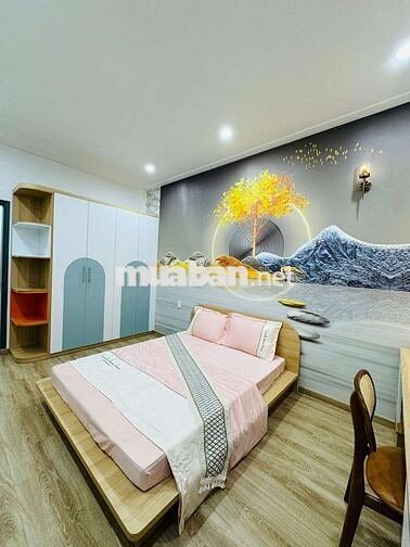 Nhà 70m2 hẻm ô tô thông 3 phòng 6,45 tỷ đường Bùi Quang Là Phường 12