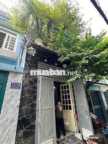 Bán Nhà 1/ Đường số 4 thông Lê Văn Thọ. 4x10. hẻm 3.5m. trệt lầu.