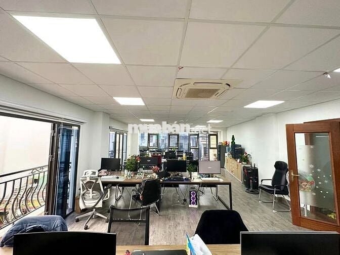 Cho thuê văn phòng 80m2 giá 13tr/th tại Hoàng Văn Thái nhà mới 100%